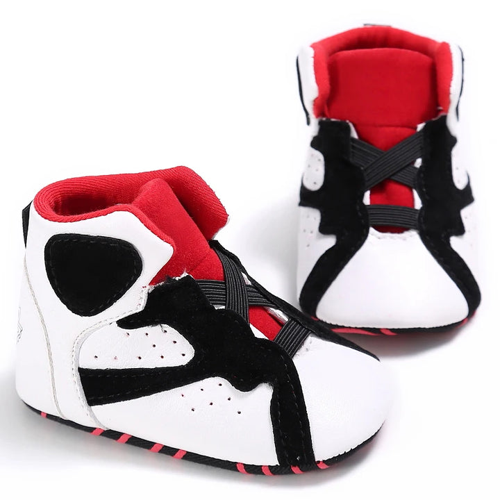 Fashion Baby Shoes Casual Shoes Boys Soft Bottom Baptism Shoes Sneakers Freshman Comfort First Walking Shoes